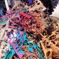 Material de espuma EVA residual reciclaje