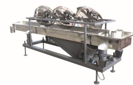 tamiz vibratorio con ventilador de refrigeraci&oacute;n