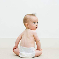 Secreto del alto polímero en pañales.