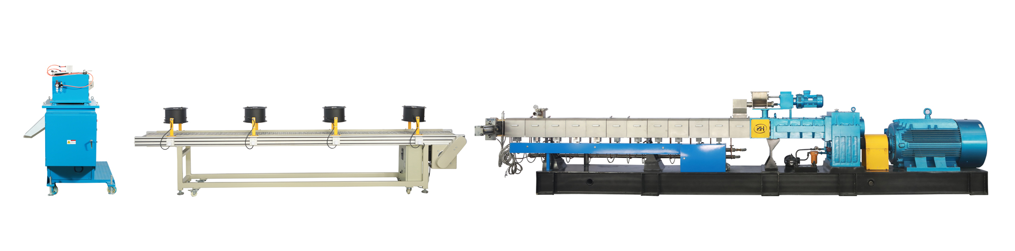 peletizadora de hebras con refrigeraci&oacute;n por aire