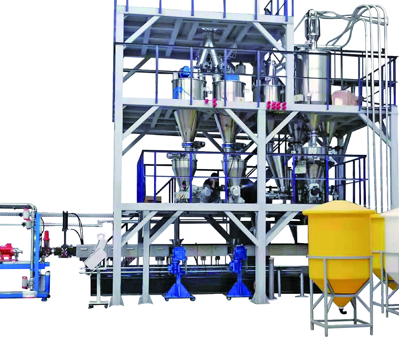 alimentador extrusor