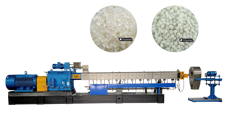 extrusora de doble tornillo