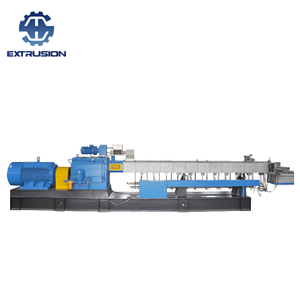 Línea de compuestos Masterbatch Caco3 de extrusora de doble tornillo