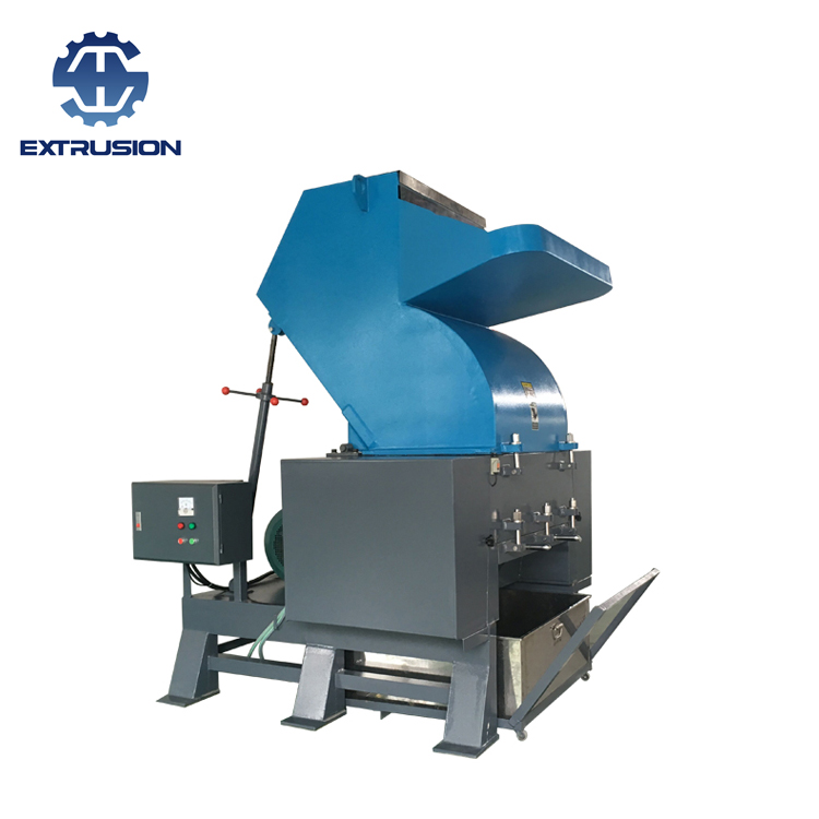 Máquina trituradora de reciclaje de plástico de 100-500 kg/h con producción media y alta