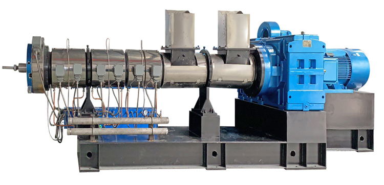 extrusor de tornillo &uacute;nico