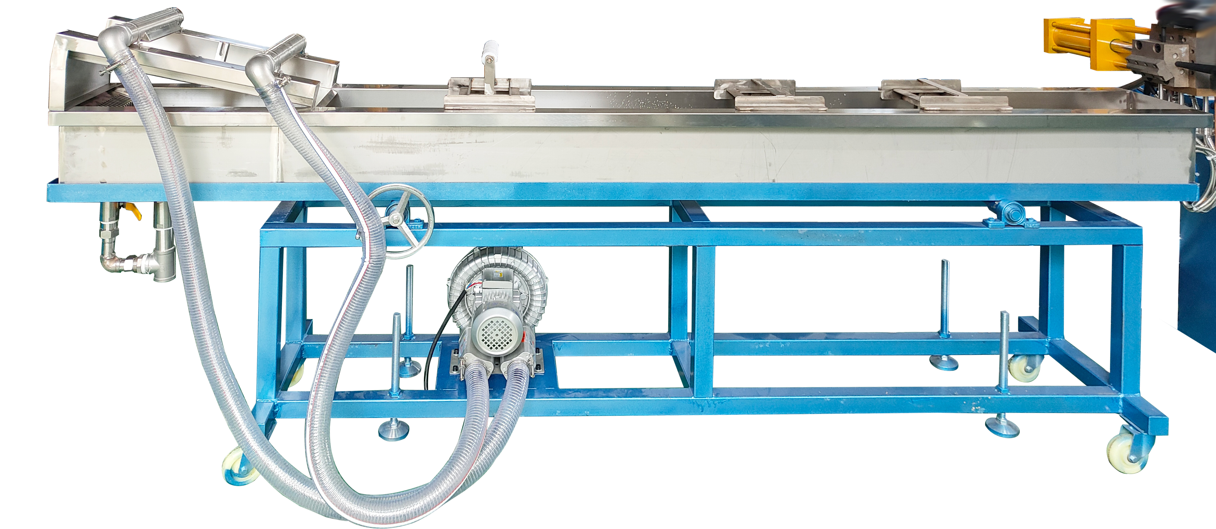 Línea de granulación de hebras de agua con extrusora de doble husillo de laboratorio TSE 30 con alimentador lateral